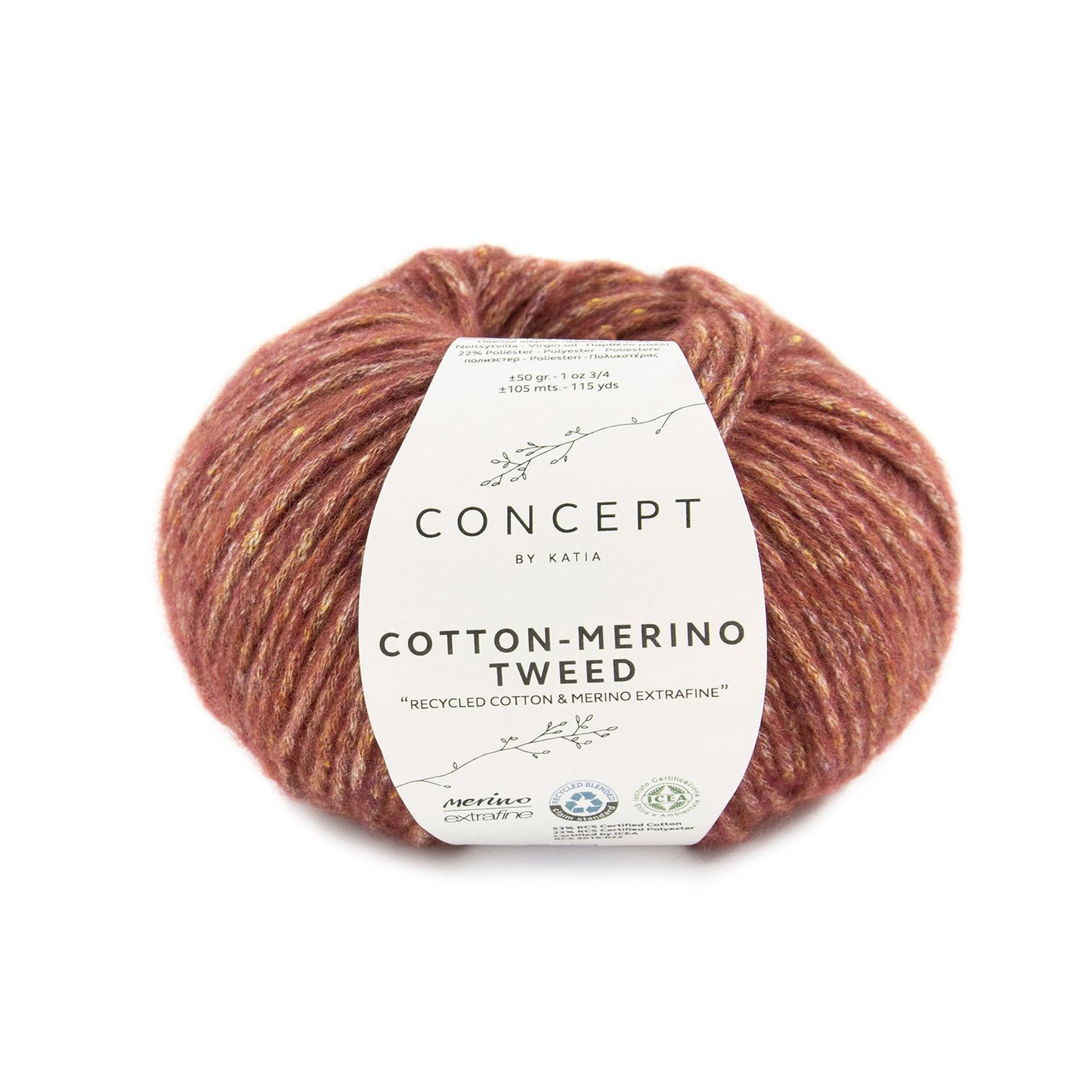 Cotton Merino Tweed