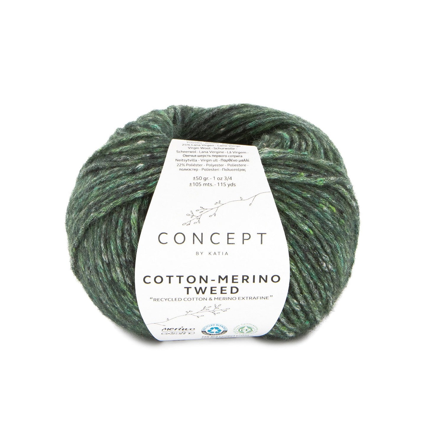 Cotton Merino Tweed